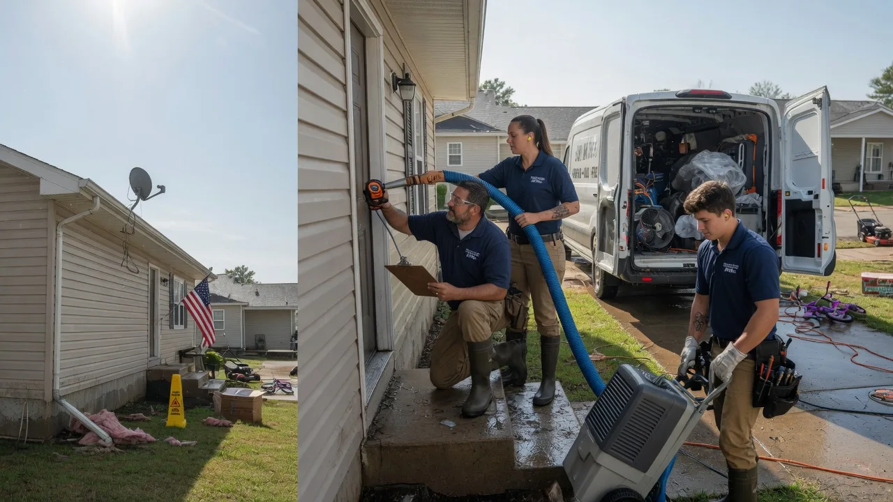 Ceiling Water Damage Restoration in Lincoln Park, NJ near me
